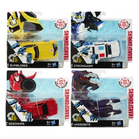 Hasbro Transformers RID One-Step Cambiadores de Sideswipe B0898 (B0068)