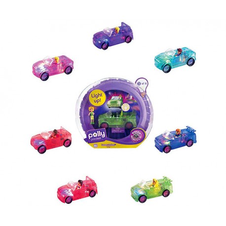 POLLY POCKET MICROCOCHES LUZ (UNIDAD)