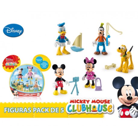 MICKEY CH PACK 5 FIGURAS