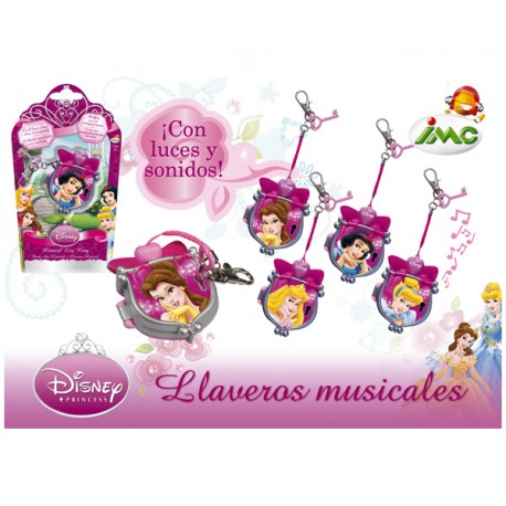 PRINCESAS DISNEY LLAVERO MUSICAL