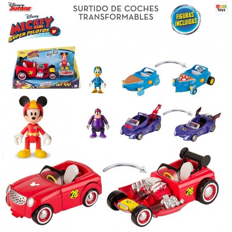 MICKEY CH STDO VEHICULOS TRANSFORMABLES 