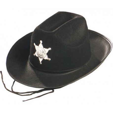 SOMBRERO ADULTO FIELTRO SHERIFF