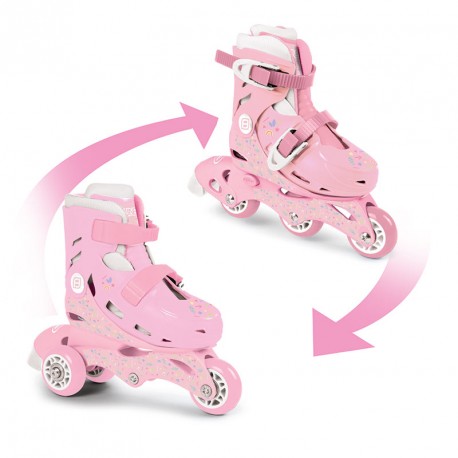 PATINES FUNBEE TRI-SKATES ROSA