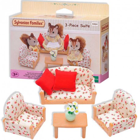 SYLVANIAN SET DE SOFA Y SILLONES