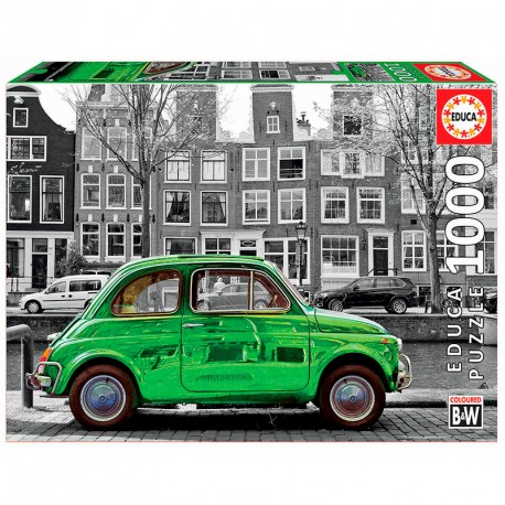 PUZZLE 1000P COCHE EN AMSTERDAM