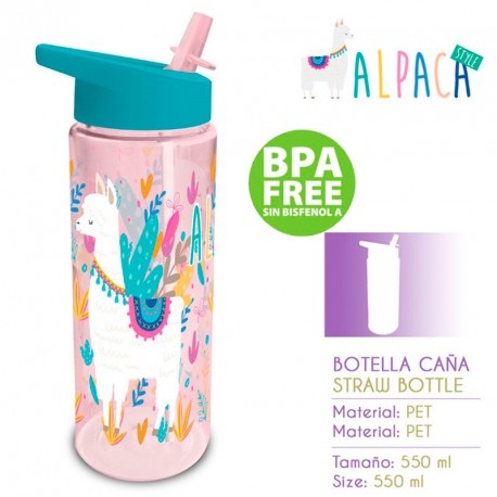 CANTIMPLORA PET 550 ML.ALPACA