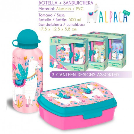 SET SANDWICHERA Y CANTIMPLORA ALPACA