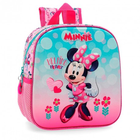 MINNIE HEART MOCHILA 25 CM.