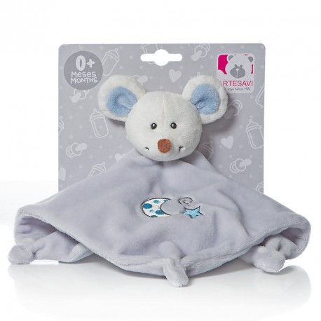 BABY DOUDOU RATITA SONAJERO AZUL 28 CM