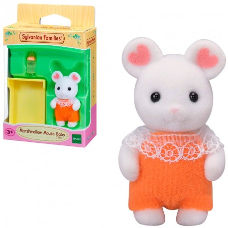 SYLVANIAN BEBE RATON MARSHMALLOW