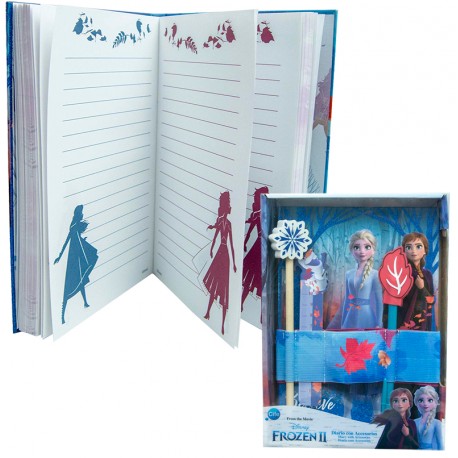 DIARIO CON ACCESORIOS FROZEN 2