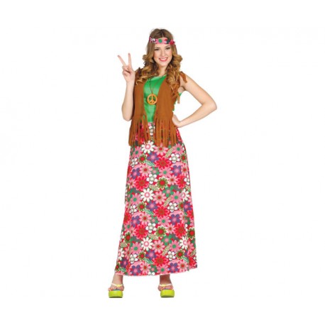 DISFRAZ HAPPY HIPPIE (TALLA M)