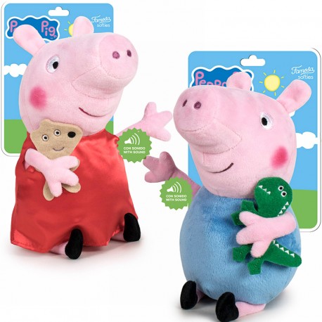 PELUCHE PEPPA PIG PELUCHE SONIDO 27CM 