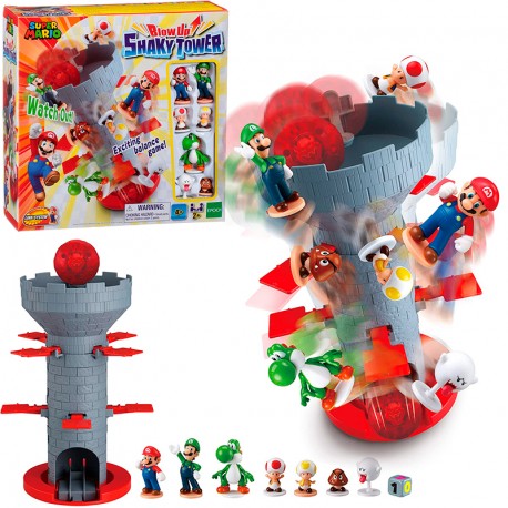 SUPER MARIO BLOW UP! SHAKY TOWER 