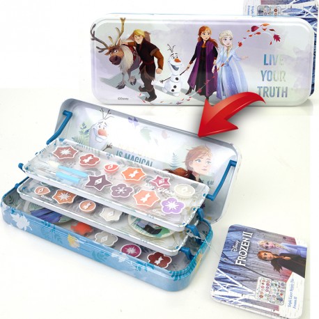 FROZEN 2 LATA MAQUILLAJE TRIPLE