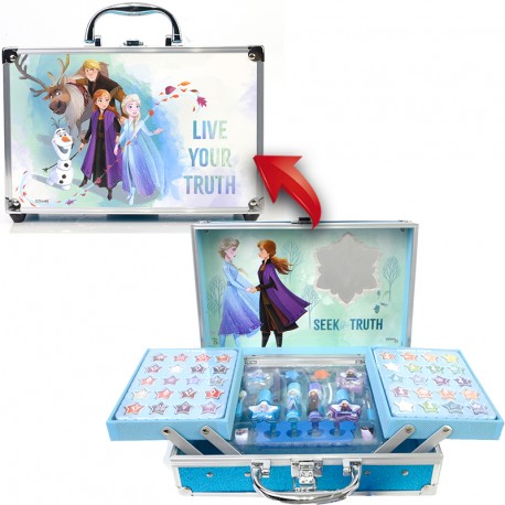 FROZEN 2 MAKEUP TRAIN CASE 2 PISOS