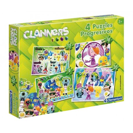 PUZZLE CLANNERS (9+ PIEZAS)