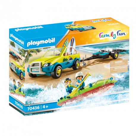 FAMILY FUN COCHE DE PLAYA CON CANOA