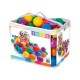 PACK 100 BOLAS MULTICOLOR 8 CM DIAMETRO INTEX 