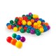 PACK 100 BOLAS MULTICOLOR 8 CM DIAMETRO INTEX 