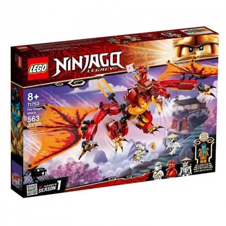 NINJAGO ATAQUE DEL DRAGON DE FUEGO