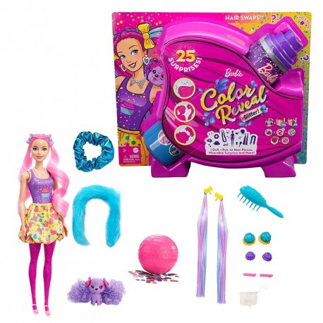 BARBIE COLOR REVEAL PEINADOS CUPCAKE