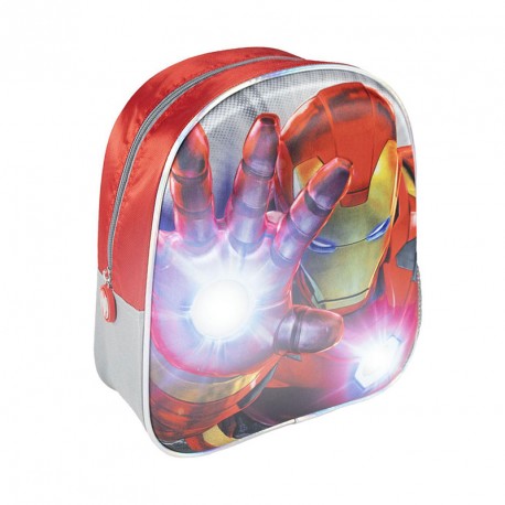 MOCHILA INF.LUCES 3D AVENGERS