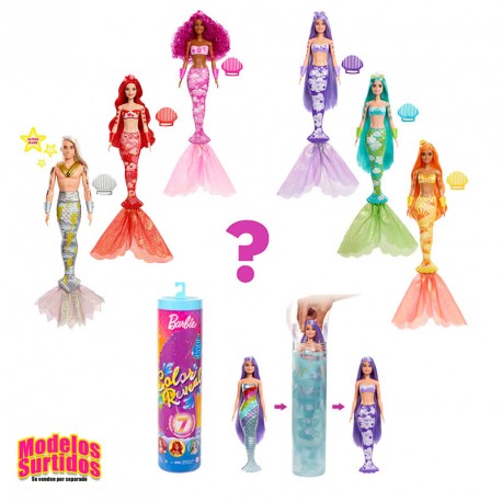 BARBIE COLOR REVEAL SIRENAS SURTIDAS