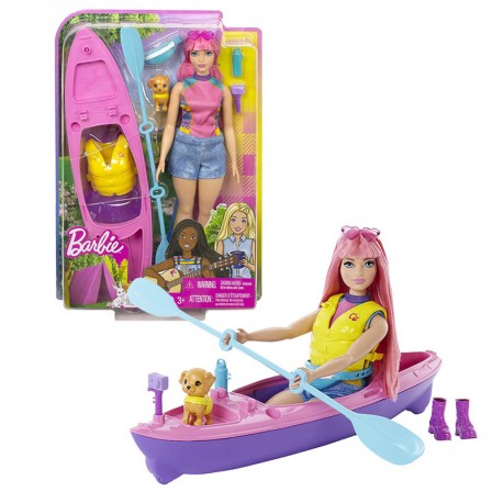 BARBIE ¡VAMOS DE CAMPING! DAISY EN EL CAMPAMENTO