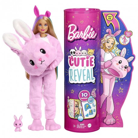 BARBIE CUTIE REVEAL MUÑECA CONEJO