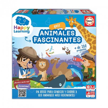 HAPPY LEARNING QUIZ ANIMALES FASCINANTES