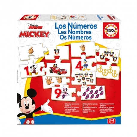 LOS NUMEROS MICKEY AND FRIENDS