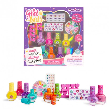 MARTINELIA SUPER GIRL MEGA SET UÑAS