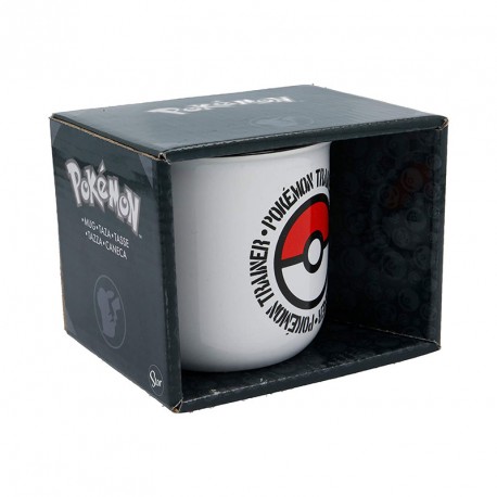 TAZA CERAMICA DESAYUNO 400 ML POKEMON EN CAJA REGALO