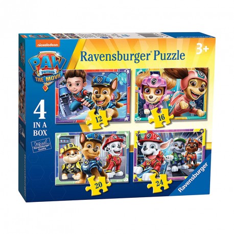 PUZZLE 4 IN A BOX PAW PATROL MOVIE