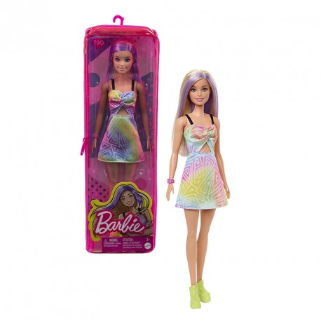 BARBIE FASHIONISTA MONO PRISMAS ARCOIRIS