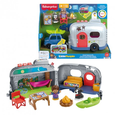 FP LITTLE PEOPLE COCHE CON CARAVANA