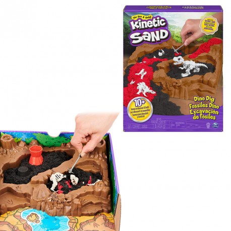 KINETIC SAND DINO PLAYSET 