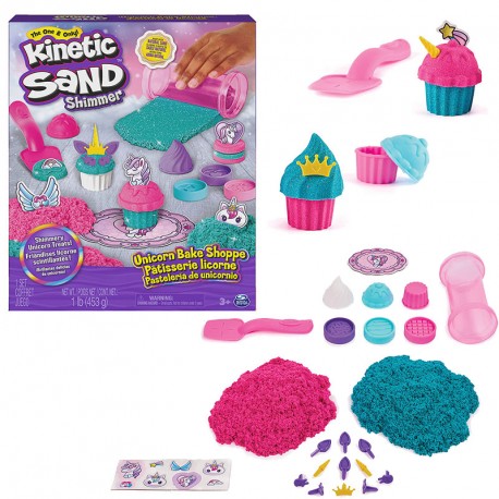 KINETIC SAND PASTELERIA UNICORNIO