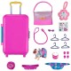 REAL LITTLES MINI CONJUNTO DE VIAJE CUTIE CARRIES
