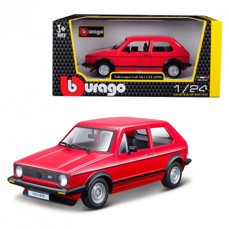 BURAGO 1:24 VOLKSWAGEN GOLF MK1 GTI 1979