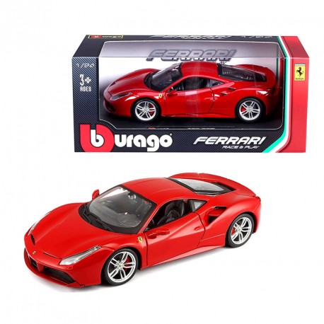 BURAGO 1:24 FERRARI 488 GTB