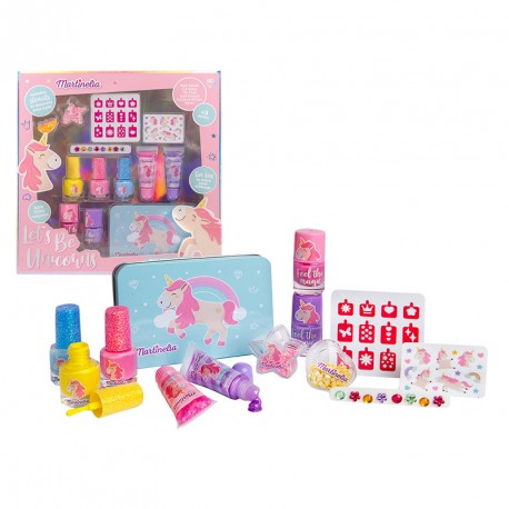 KIT PARA UÑAS Y LABIOS DE UNICORNIO MARTINELIA