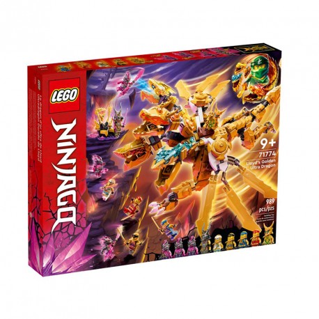 NINJAGO ULTRADRAGON DORADO DE LLOYD