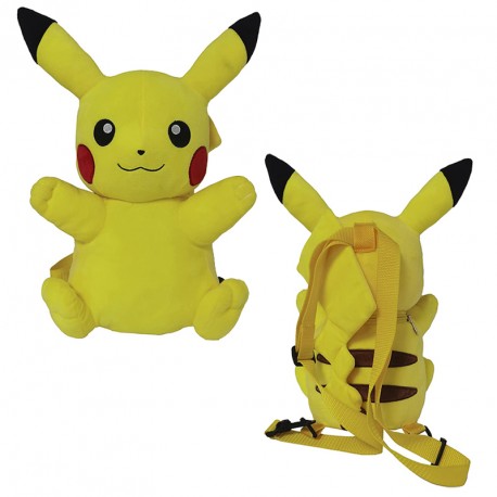 MOCHILA POKEMON PIKACHU PELUCHE