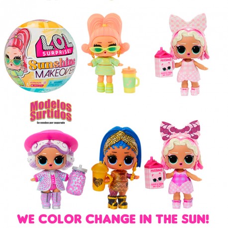 L.O.L. SURPRISE MUÑECA SUNSHINE MAKEOVER PDQ