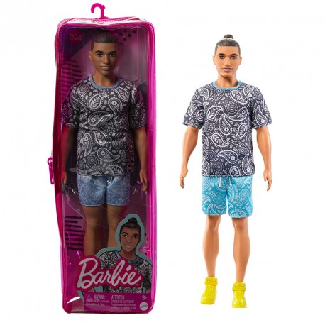 BARBIE KEN FASHIONISTA ESTAMPADO BANDANA