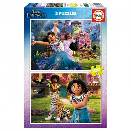 PUZZLE 2x100P ENCANTO DISNEY 