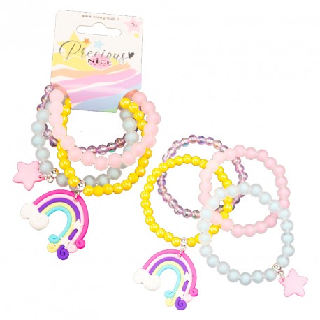 PULSERA AROCIRIS FELIZ 4 PZ.