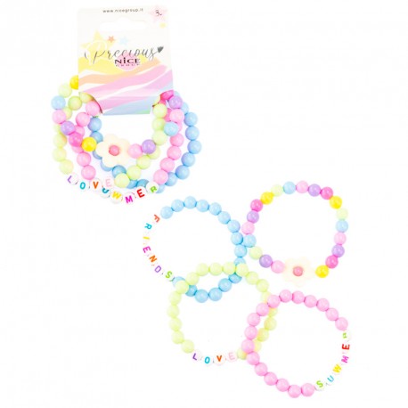 PULSERA LOVE SUMMER FRIENDS 4 PZ.